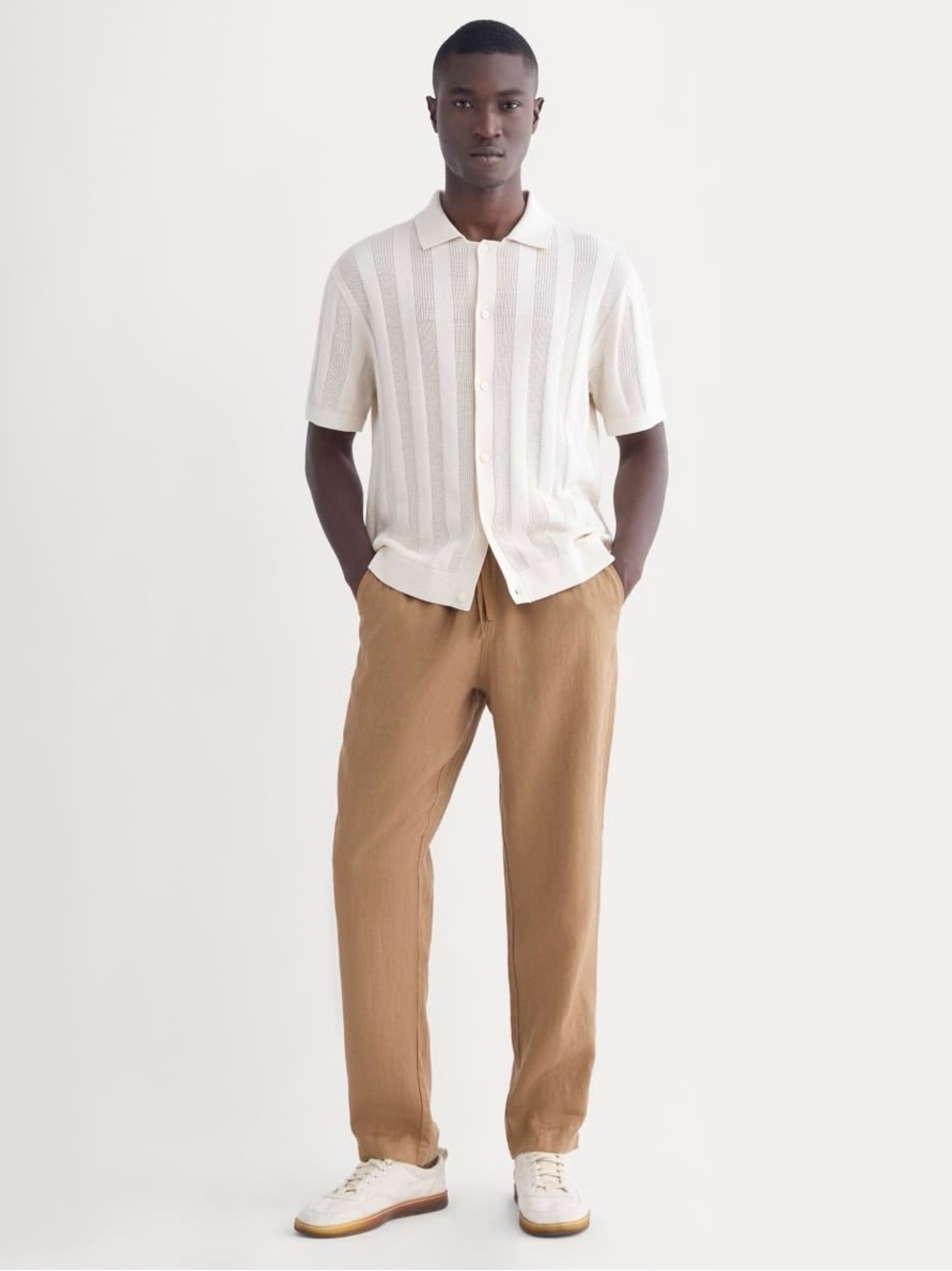 Uniqlo Men's cotton/linen Pants